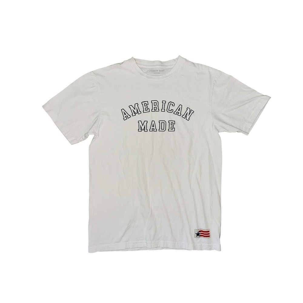 American Giant American Made Graphic Tee Crew Neck Short Sleeve‎ medium